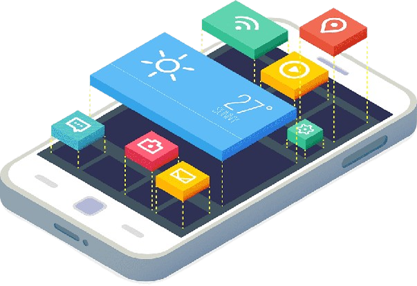 Mobile App Illustration