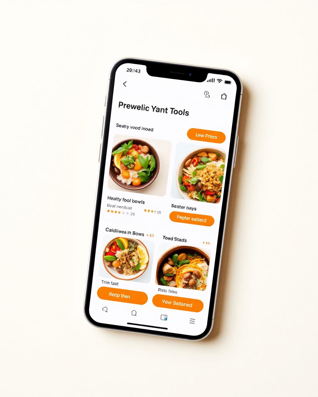 AppFlowEats customer app preview