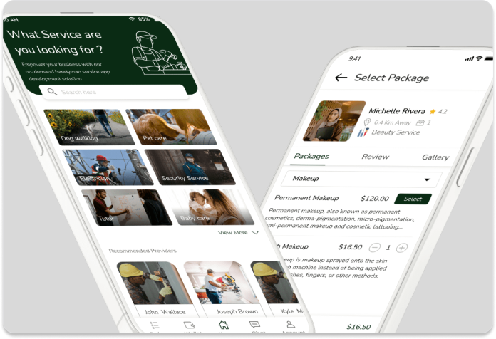 AI Illustration showing a person surrounded by digital elements